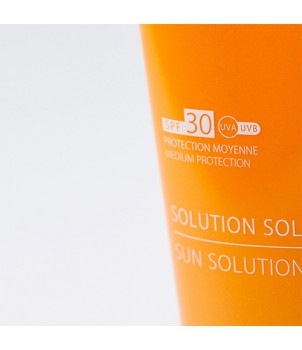 Solution Soleil Crème Solaire Visage et Corps spf 30 UVA UVB